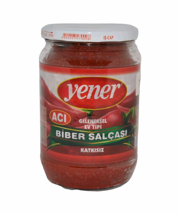 Acı Biber Salçası 700 gr Yener