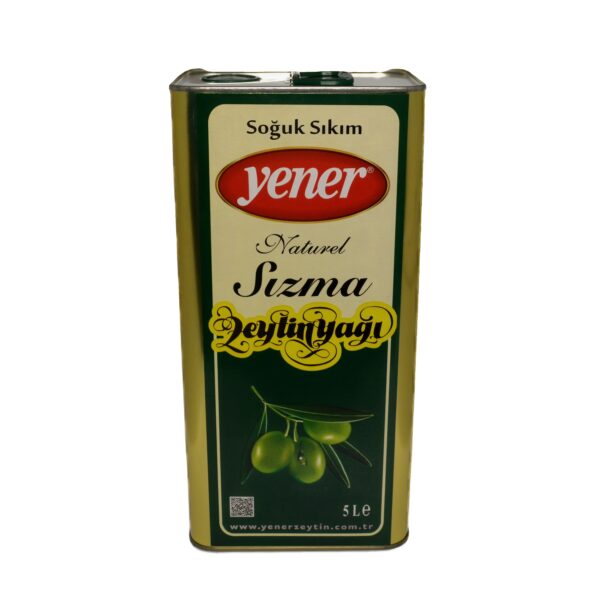 Zeytinyağı Naturel Sızma 5 lt Yener